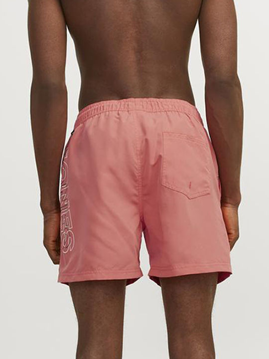 Jack & Jones Herren Badehose Hot Coral