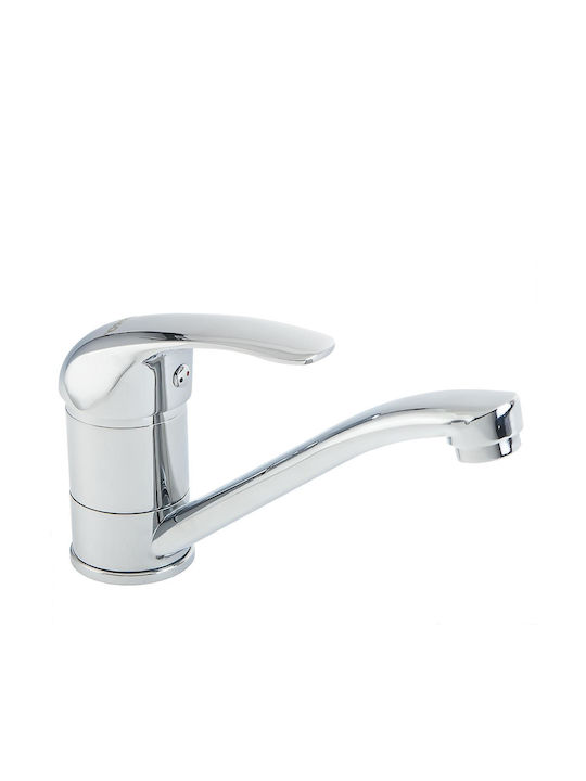 Ferro Vasto Mixing Sink Faucet Silver