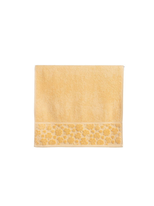 Nef-Nef Homeware Facecloth Sierra 50x90cm Honey Weight 500gr/m²