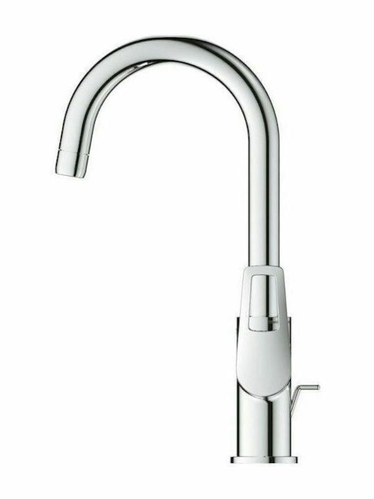 Grohe Bauloop Mixing Tall Sink Faucet Silver