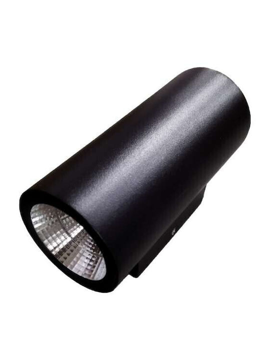 Leggenda Wandmontiertes Außen-Spotlight IP65 Doppelstrahl 6x7.5x13εκ.