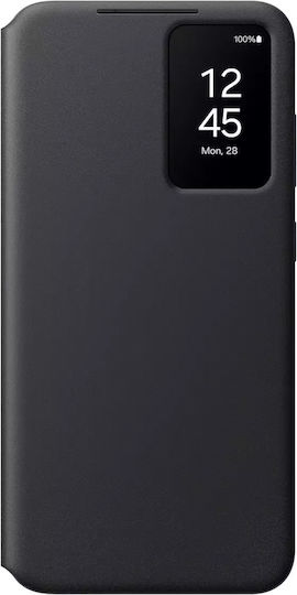 Samsung Smart View Wallet Silicone / Plastic Black (Galaxy S24)