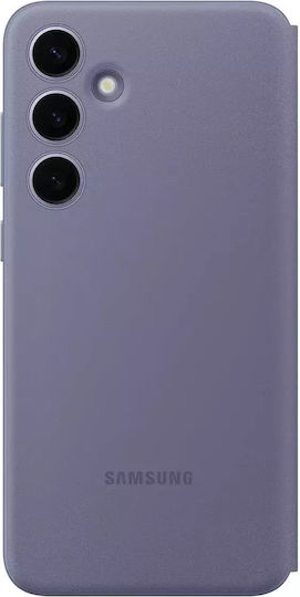 Samsung Smart View Wallet Δερματίνης / Πλαστικό Μωβ (Galaxy S24+)