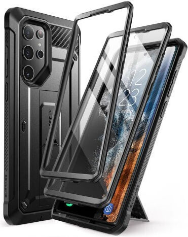 Supcase Unicorn Beetle Pro Umschlag Rückseite Kunststoff Schwarz (Samsung Galaxy S24)