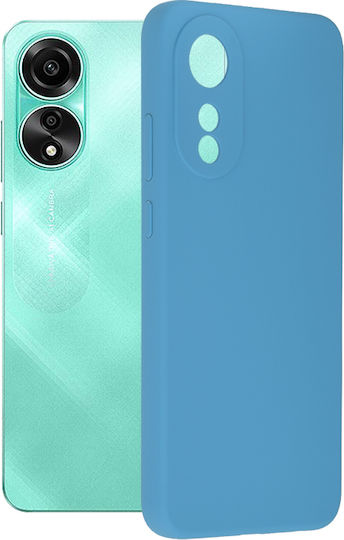 Techsuit Soft Edge Back Cover Σιλικόνης Αδιάβροχο Μπλε (Oppo A78 4G)