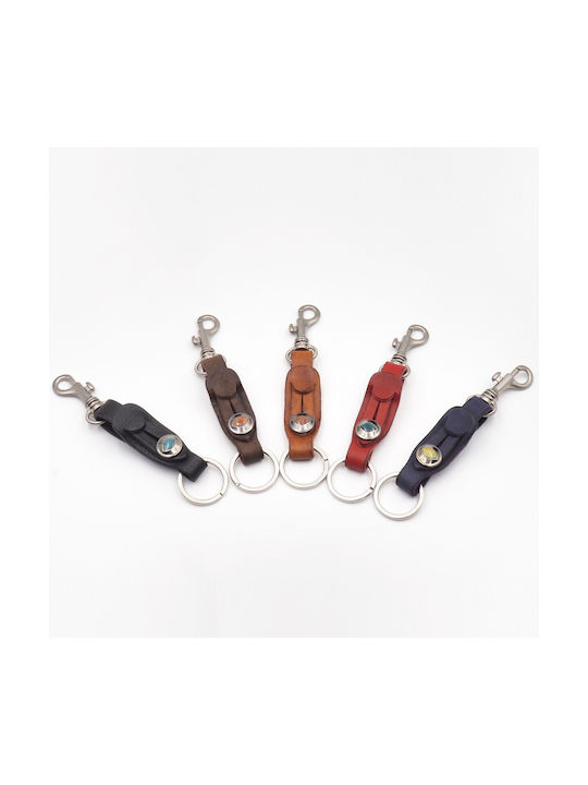 Horsepower Keychain BRMATAN Eye Tabac Brown