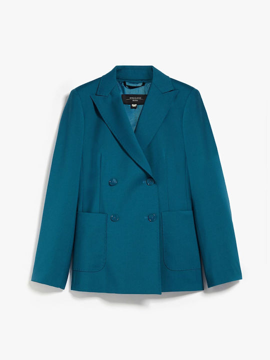 Weekend Maxmara Γυναικείο Σακάκι Μπλε