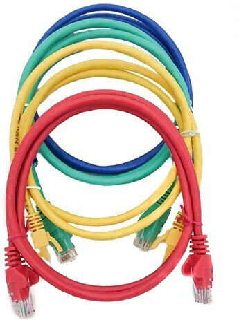 Intellinet S/FTP Cat.6a Gigabit Network Cable Ethernet 2m Blue
