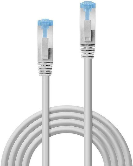 Lindy S/FTP Cat.6a Gigabit Network Cable Ethernet 10m Gray