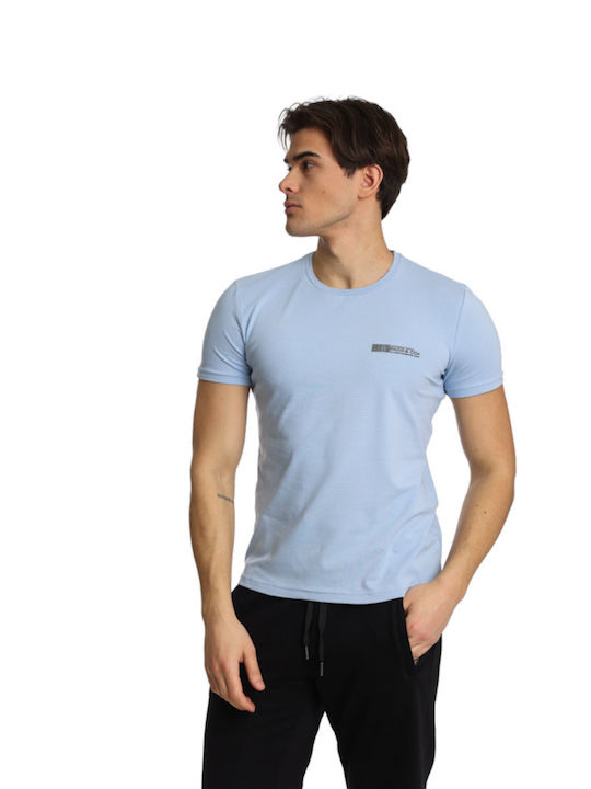 Paco & Co Men's Short Sleeve T-shirt Sky