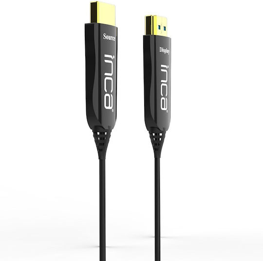 Inca HDMI 2.0 Premium High Speed 4K 60Hz HDR Cable HDMI Male - HDMI Male 50m Black