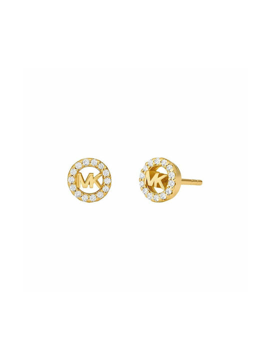 Michael Kors Earrings made of Silver Gold Plated with Stones