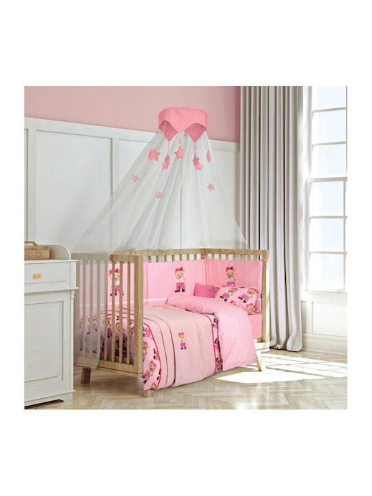 Greenwich Polo Club Blanket Cot Waffle Pink Pink, Fuchsia 110x150cm