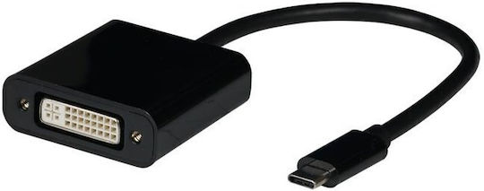 EFB Μετατροπέας USB-C male σε DVI-D female 1τμχ