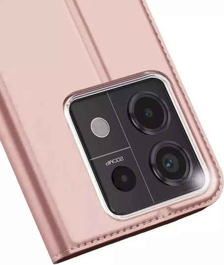 Dux Ducis Skin Pro Book Πλαστικό Ροζ (Redmi Note 13 Pro 5G / Poco X6)