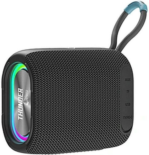 Wiwu Thunder P26 Αδιάβροχο Ηχείο Bluetooth με Ραδιόφωνο Γκρι