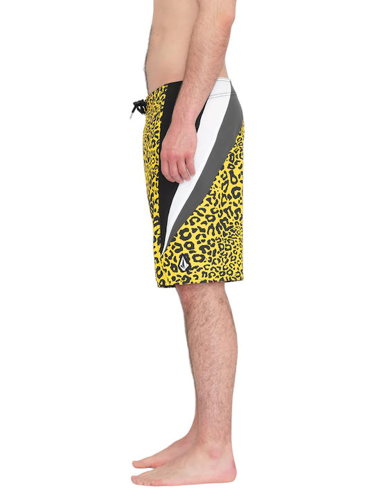 Volcom Surf Vitals J Robinson Mod 20 Men's Swimwear Shorts Yellow