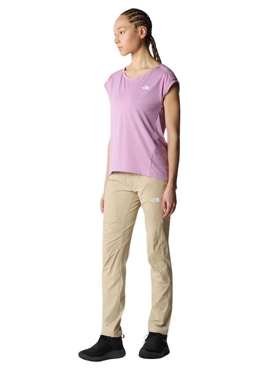 The North Face Women's Athletic T-shirt Lilacc