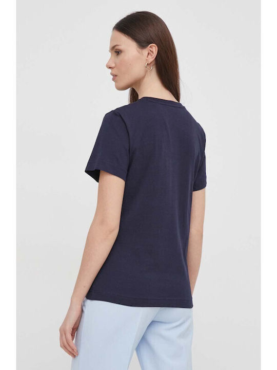 Gant Damen T-Shirt Dark Blue