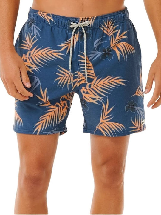 Surf Revival Ανδρικό Μαγιό Σορτς Μπλε Floral