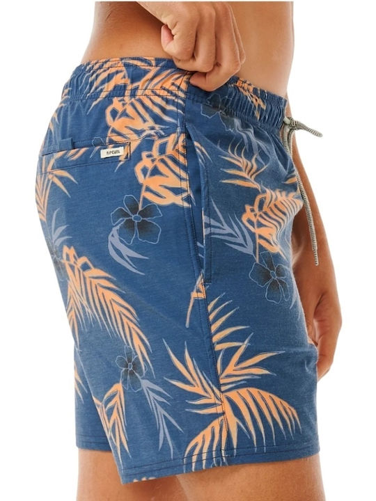 Surf Revival Ανδρικό Μαγιό Σορτς Μπλε Floral