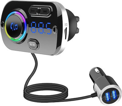 FM Car Transmitter with Bluetooth / AUX