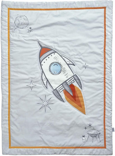 Das Home Pătură pentru bebeluși Microfibra Yellow|grey|blue 110x150cm