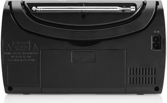 JVC RA-E431B Φορητό Ραδιόφωνο Μπαταρίας Μαύρο