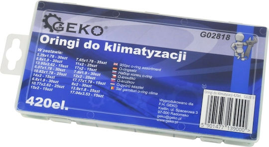Geko Set Siguranțe Auto 120buc