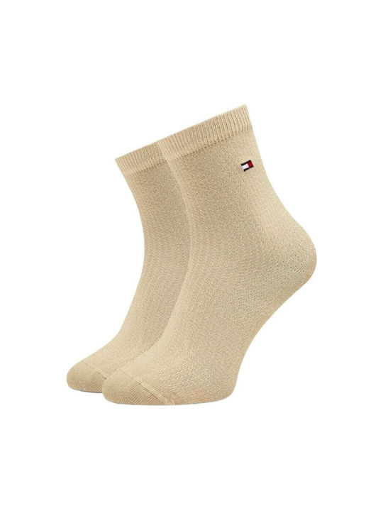 Tommy Hilfiger Γυναικείες Κάλτσες Beige 2Pack