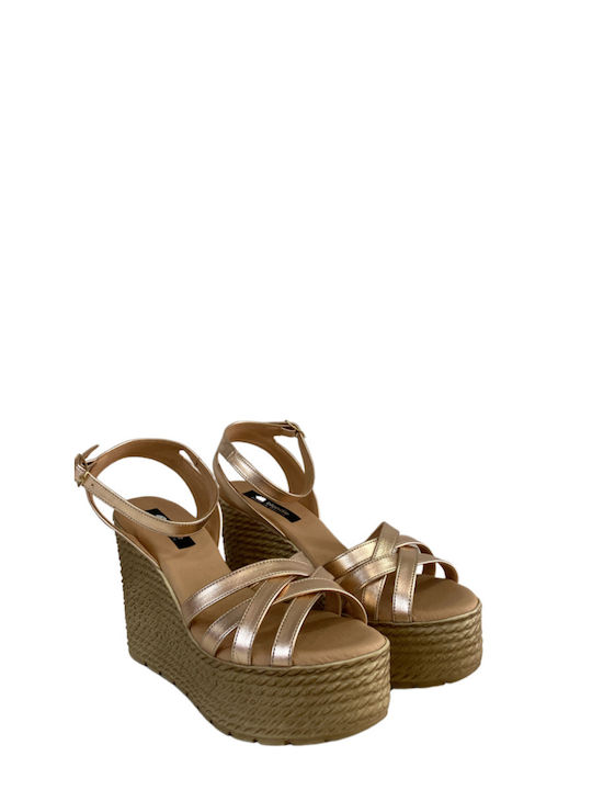 Blondie Women's Platform Shoes Gold