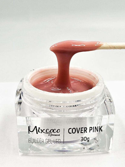 Mixcoco Builder Gel Abdeckung Rosa 30gr
