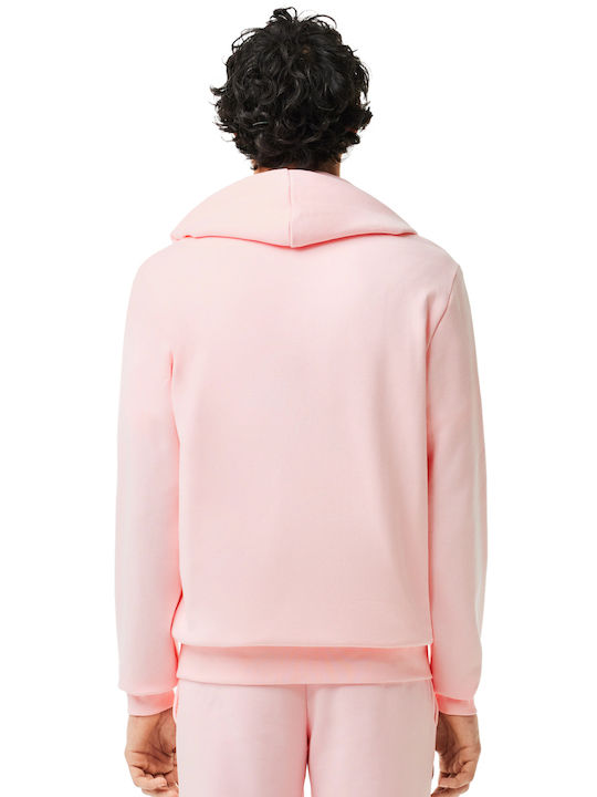 Lacoste Herren Sweatshirt Jacke Light Pink