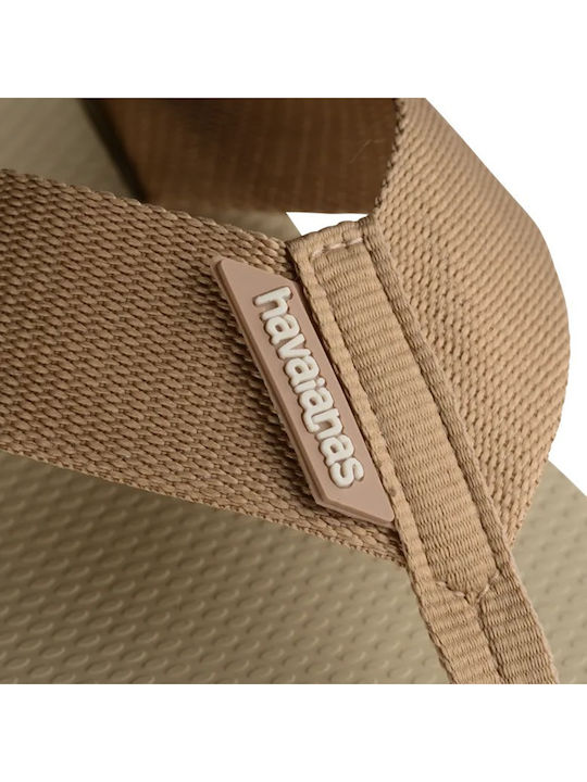 Urban Basic Men's Flip Flops Beige