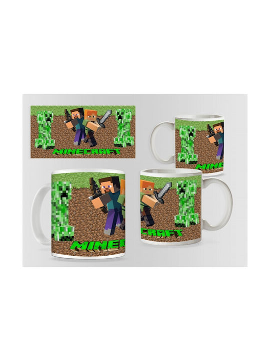 Minecraft Κούπα Κεραμική Πολύχρωμη 330ml 5947500000657