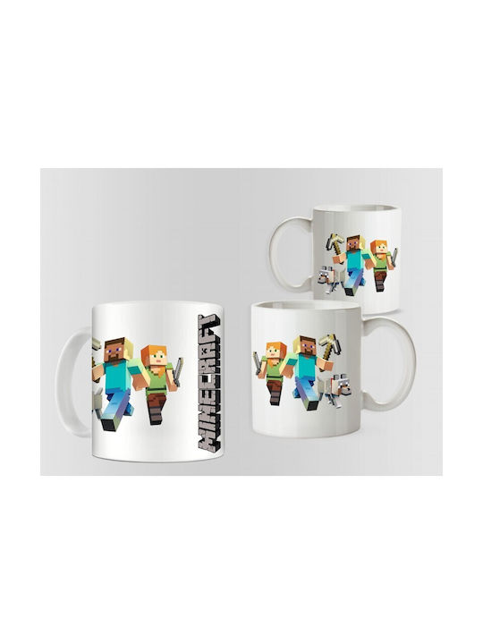 Minecraft Cană Ceramică Multicoloră 330ml 1buc