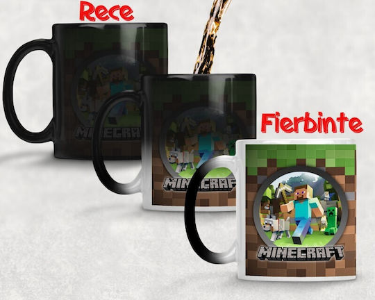 Minecraft Cană Ceramică Multicoloră 330ml 1buc