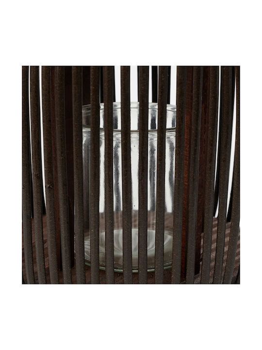 Edelman Plastic Lantern Brown 20x20x23cm