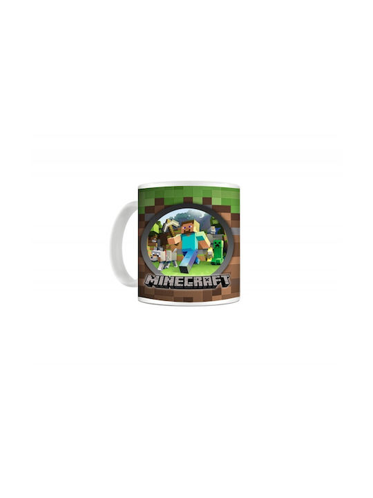 Minecraft Cană Ceramică Multicoloră 330ml 1buc