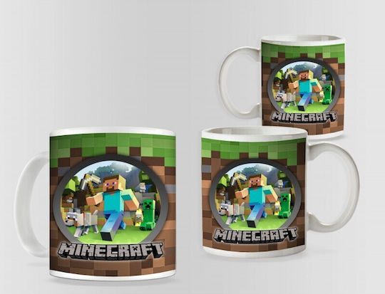 Minecraft Cană Ceramică Multicoloră 330ml 1buc