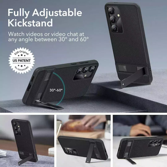 ESR Air Shield Boost Back Cover Plastic / Silicone 1.2mm Black (Galaxy S24+)