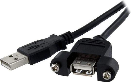 EFB USB 2.0 Kabel USB-A-Stecker - USB-A-Buchse Schwarz 3m K5291SW.3V2