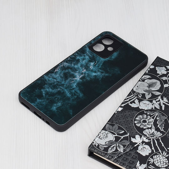 Techsuit Glaze Series Задна Корица 0.4мм Син (Motorola Moto G54)