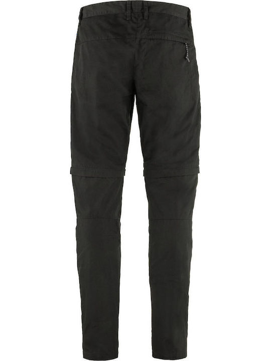 Fjallraven High Coast Ανδρικό Μακρύ Παντελόνι Πεζοπορίας Μαύρο