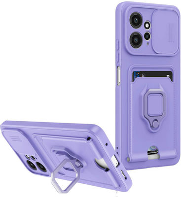 Bodycell Multifunction Back Cover with Strap Purple (Xiaomi Note 12)