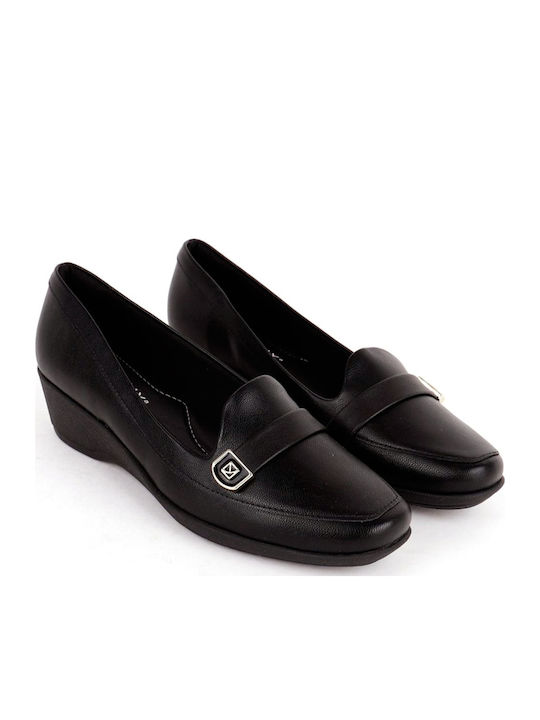 Damen Mokassins in Schwarz Farbe