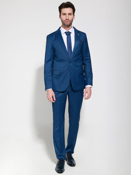 Tresor Men's Suit BLUE