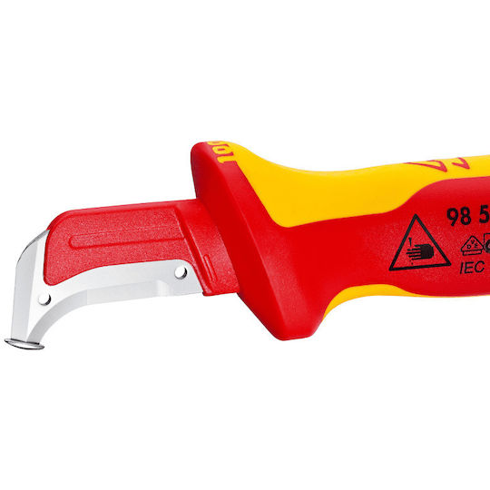 Knipex Coaxial Cable Stripper Sharpener with 180mm Length Blister