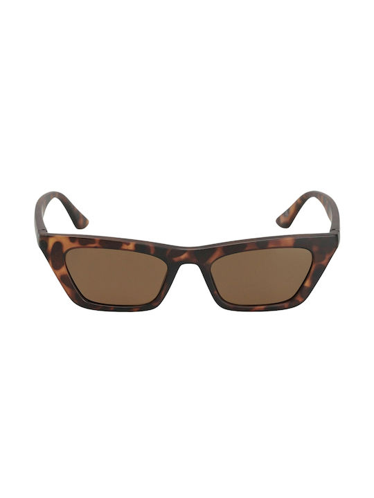 Volcom Women's Sunglasses with Brown Tartaruga Plastic Frame and Brown Lens VE04102503-MTO