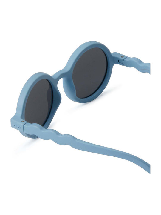 Olivio & Co Round Kids Sunglasses with Polarized Blue Lens
